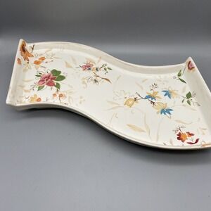 Tracy Porter  The Fleur Collection Platter Hand Painted‎